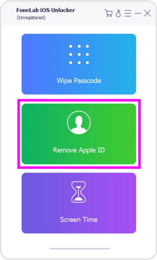 choose the Remove Apple ID feature