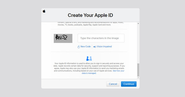 create apple id