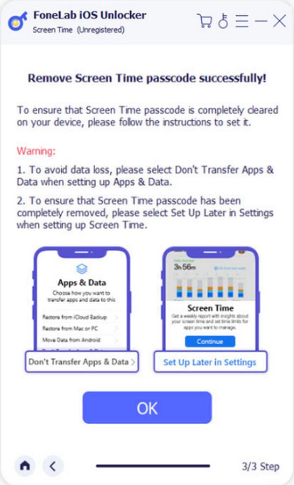 remove screen time passcode