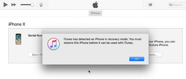 restore iphone with itunes