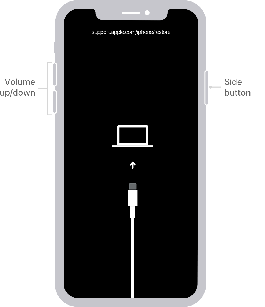 iPhone xs recovery mode