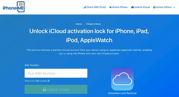 iphone imei unlock icloud