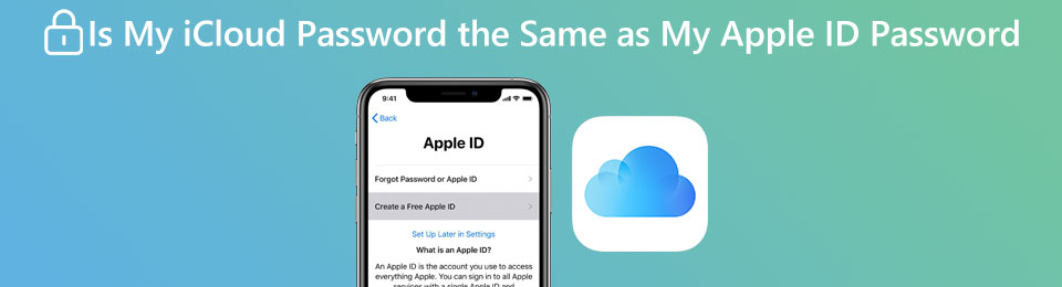 我的 iCloud 密码是否与我的 Apple ID 密码相同