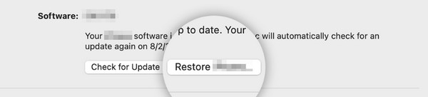 restore ipad