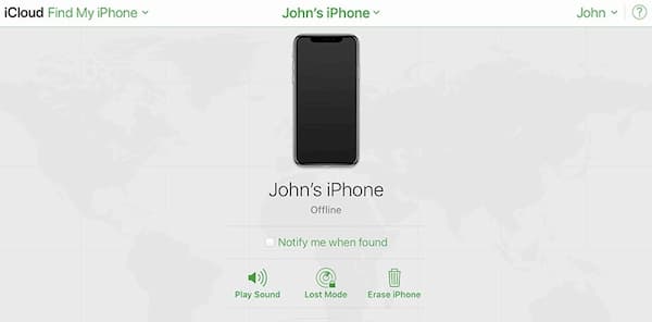 unlock iphone with icloud