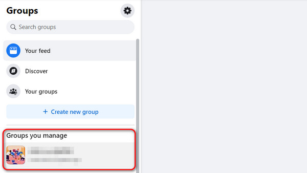 select managed groups