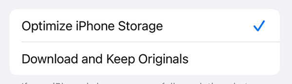 optimize iphone storage