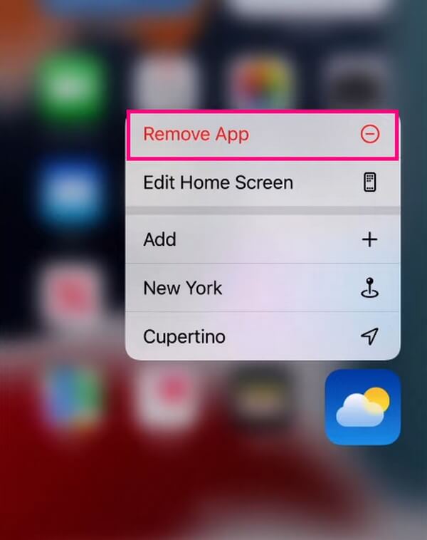 tap remove app