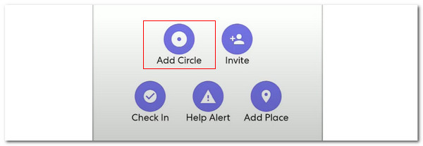 tap add circle button