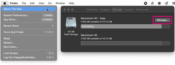 How to clear System Data storage on Mac