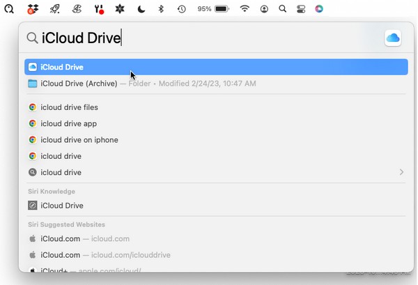 icloud open drive