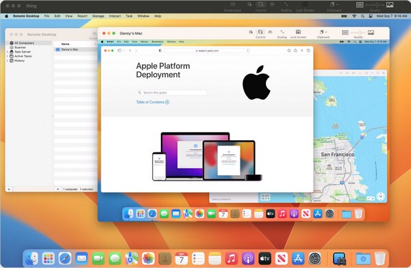 use remote desktop on mac