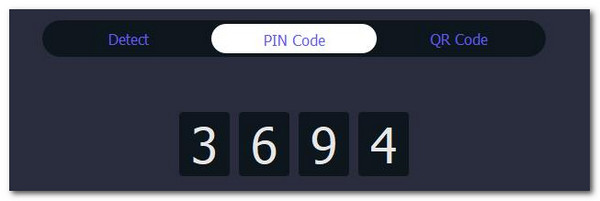 enter the code