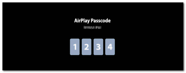 enter airplay passcode