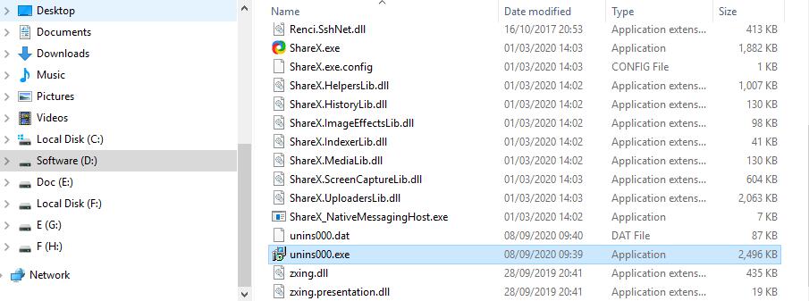 sharex screen recording moving