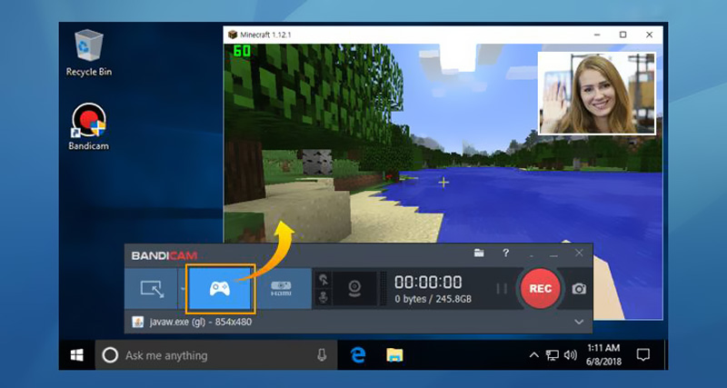 screen recorder with facecam for pc