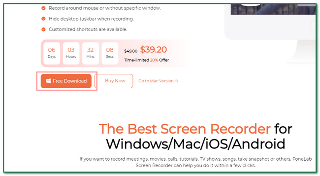 Download FoneLab Screen Recorder