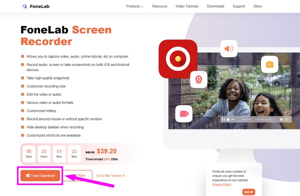 visit the FoneLab Screen Recorder