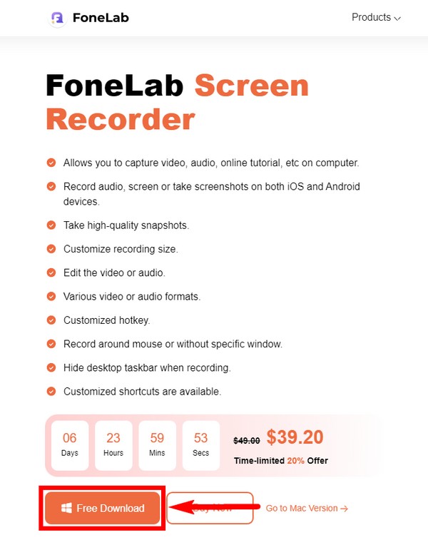 Download FoneLab Screen Recorder