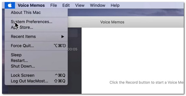 system preferences