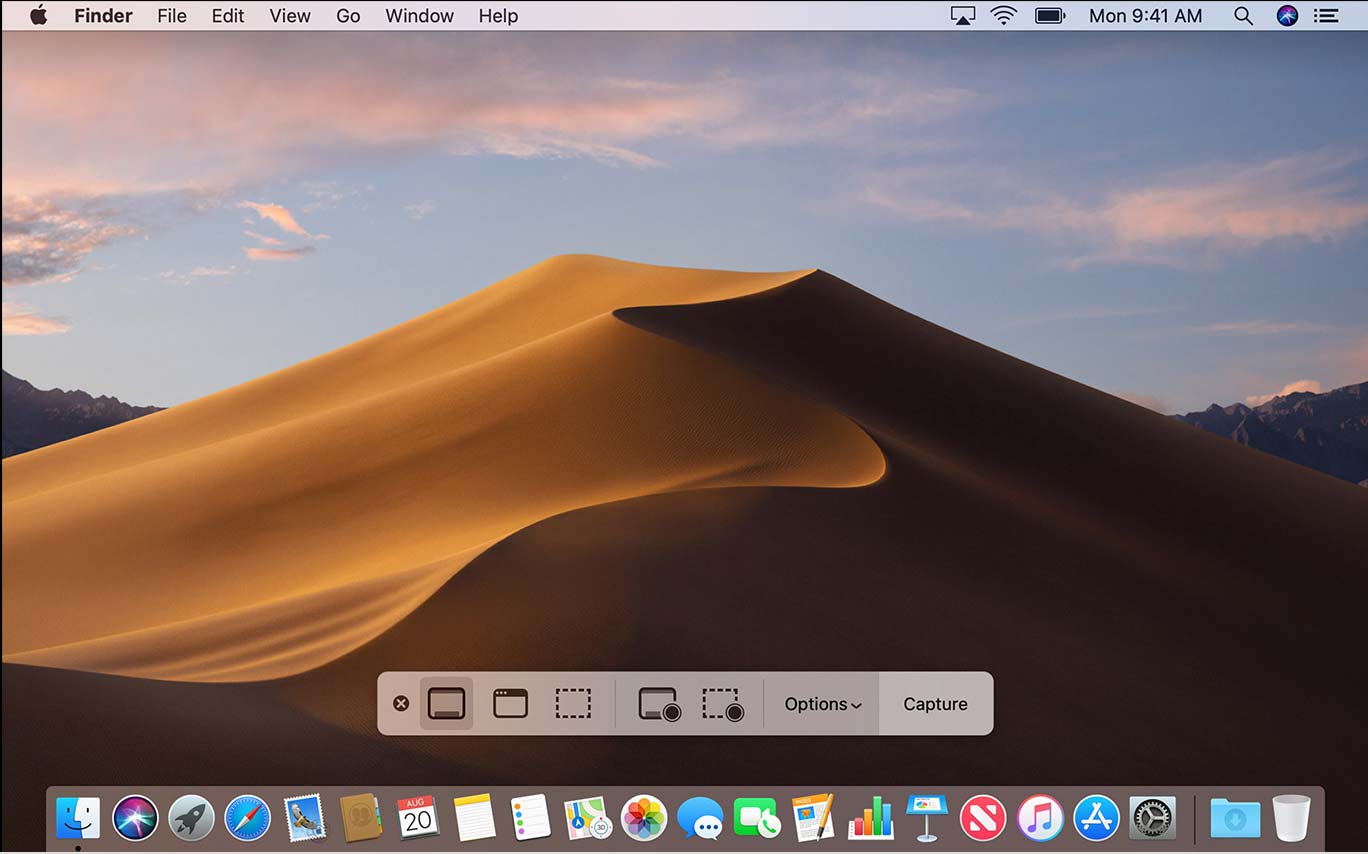 Capture A Screenshot On Your Mac New Features For Macos Mojave - macos mojave roblox