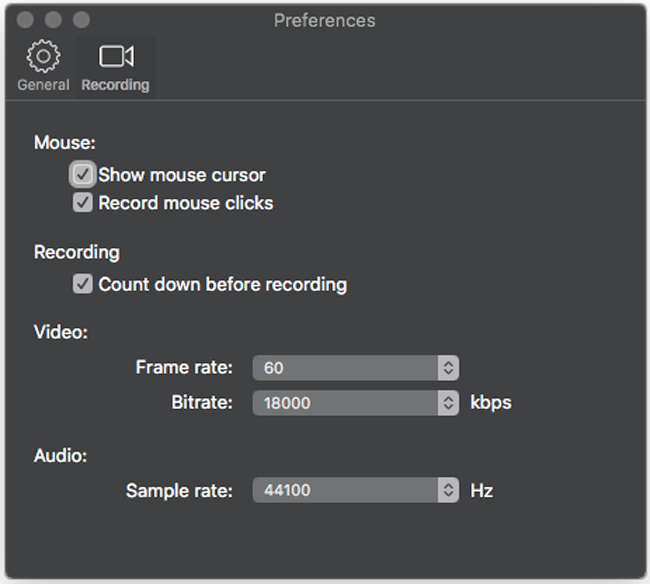 record audio from mac output