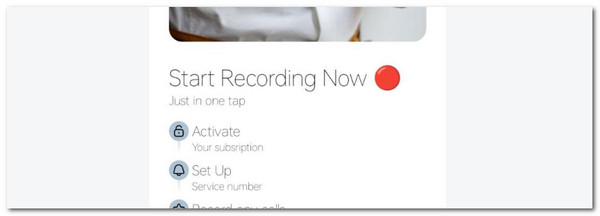 start recording now