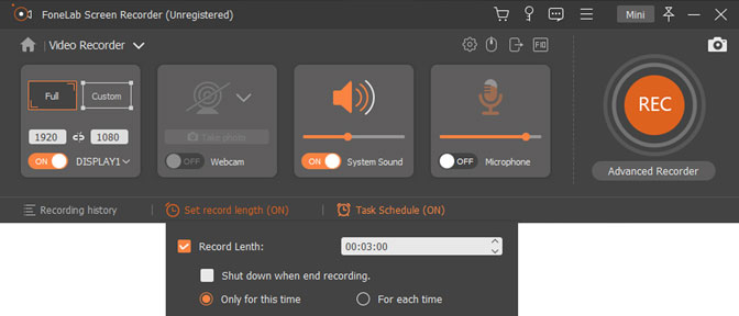 free for mac instal Fonelab Screen Recorder 1.5.10