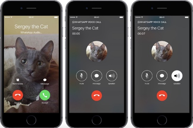 how to record whatsapp video call with audio on iphone