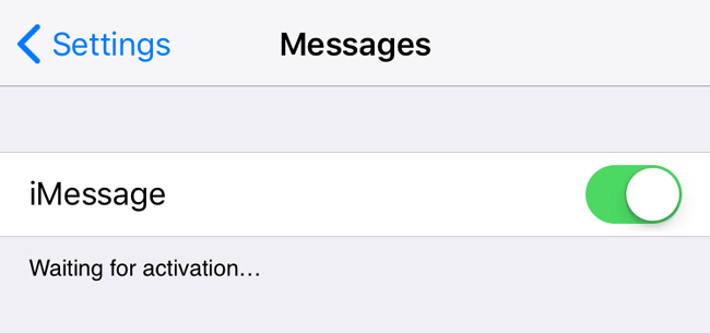 перезапустите imessage