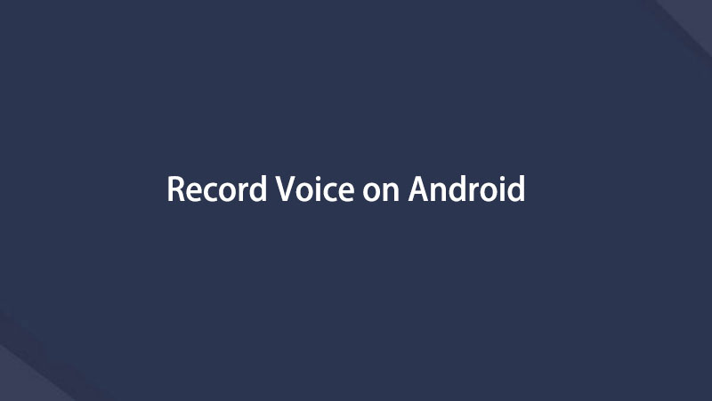 Android voice recorder