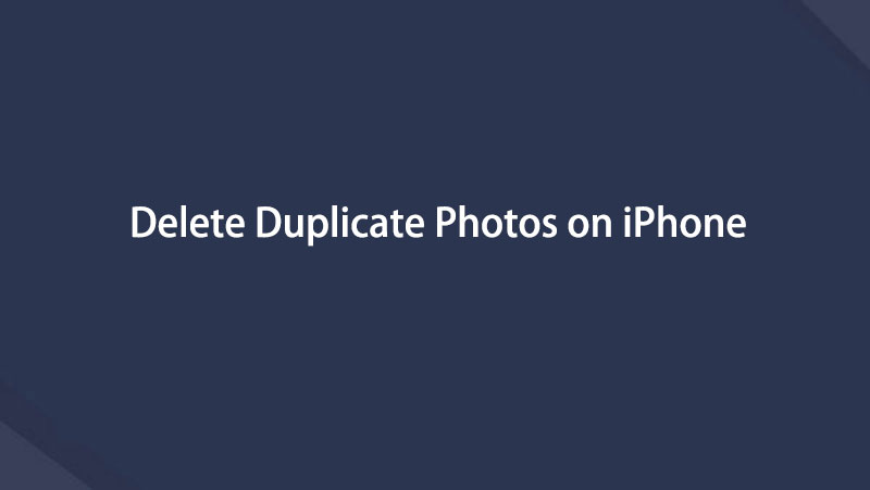 Jak odstranit duplicitní fotografie na iPhone