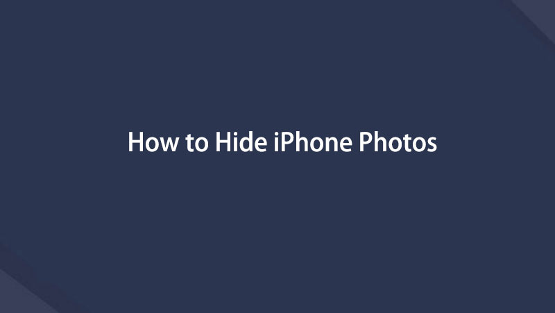 how to hide photos on iphone