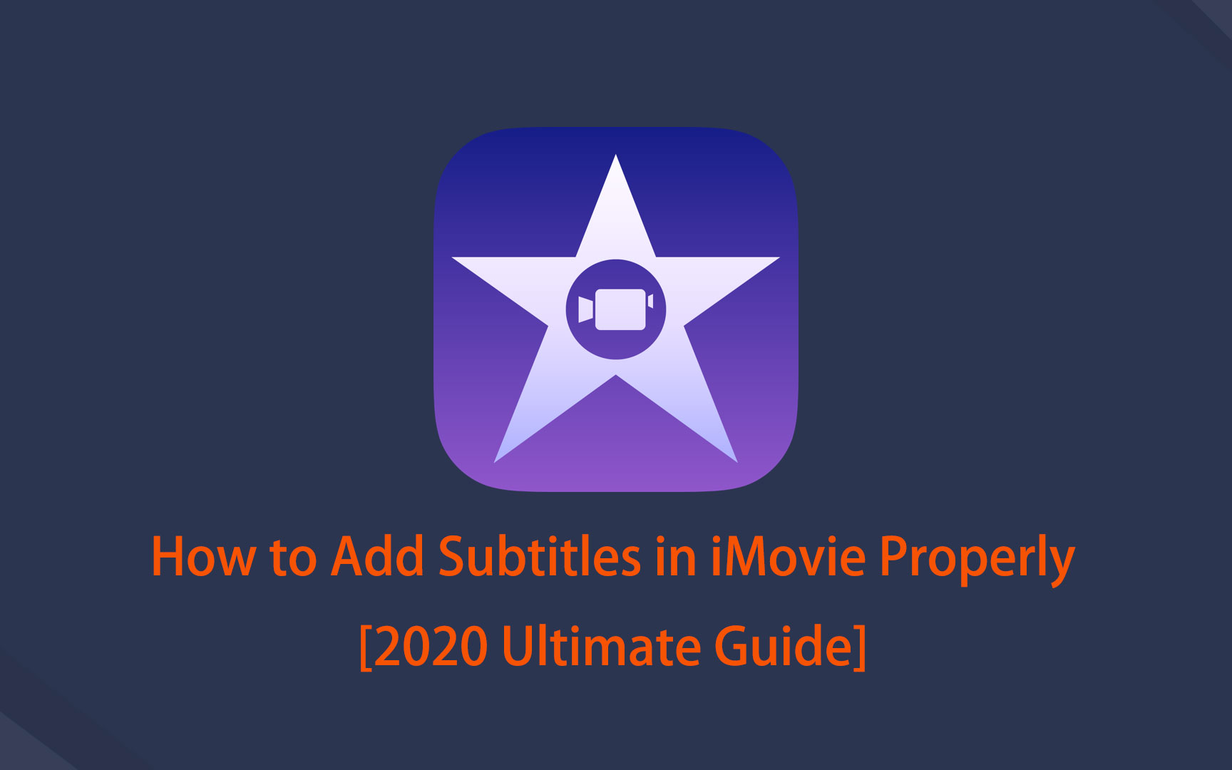 add subtitles to video imovie