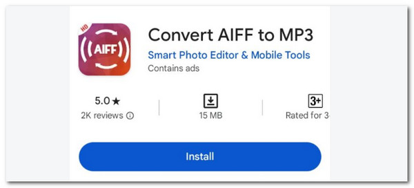 convert aiff to mp3