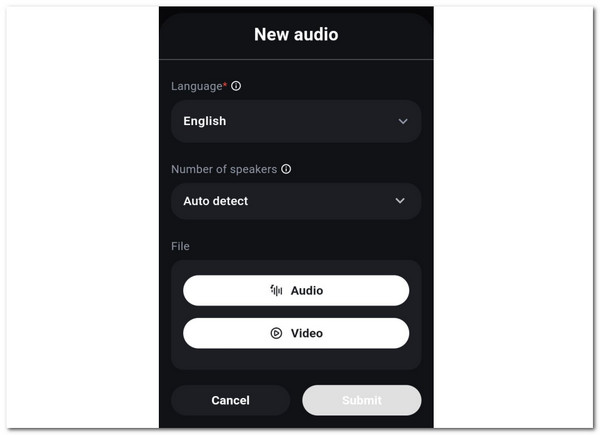 add your audio