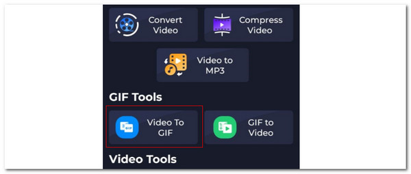 click convert to gif button