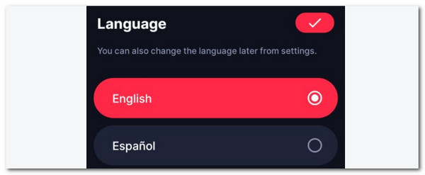 choose a language