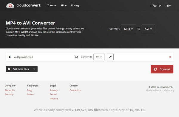 cloudconvert video converter