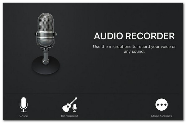 click audio recorder