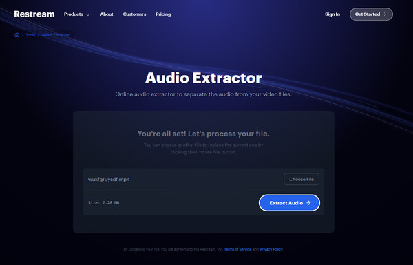 restream audio extractor