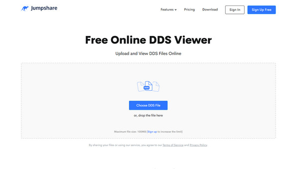 jumpshare dds viewer