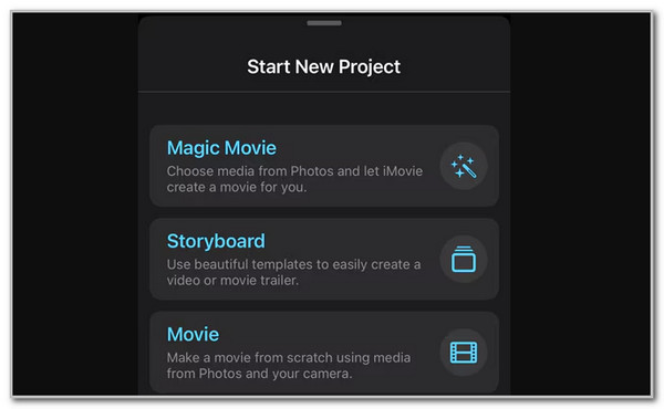 tap magic movie button