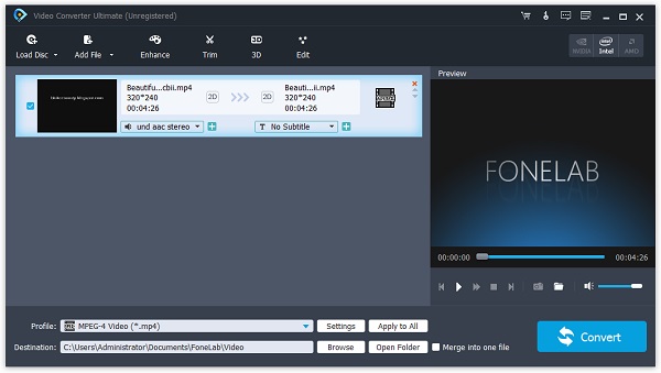 fonelab video converter ultimate key