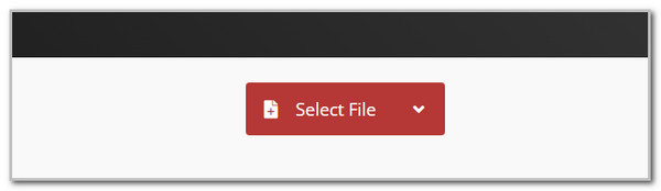 click select file button